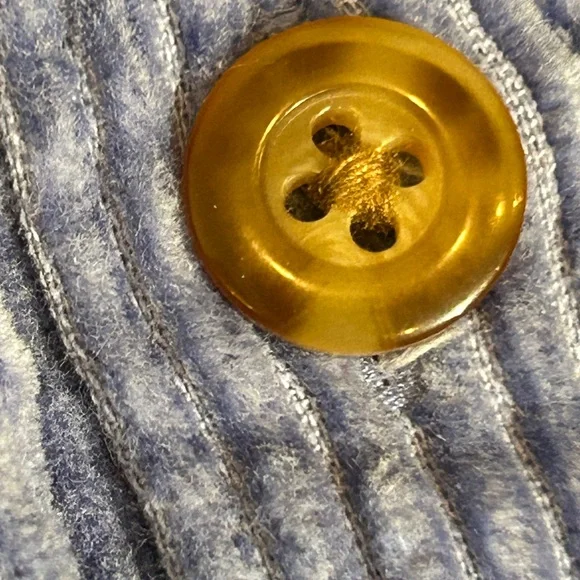 L.L.Bean Women’s Corduroy Shirt Jacket Shacket Blue 100% Cotton – Size Large - Picture 4 of 7